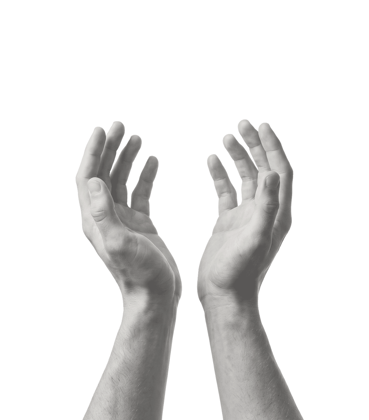 Hands raised toward light, symbolizing the collaboration between design craft and AI tools